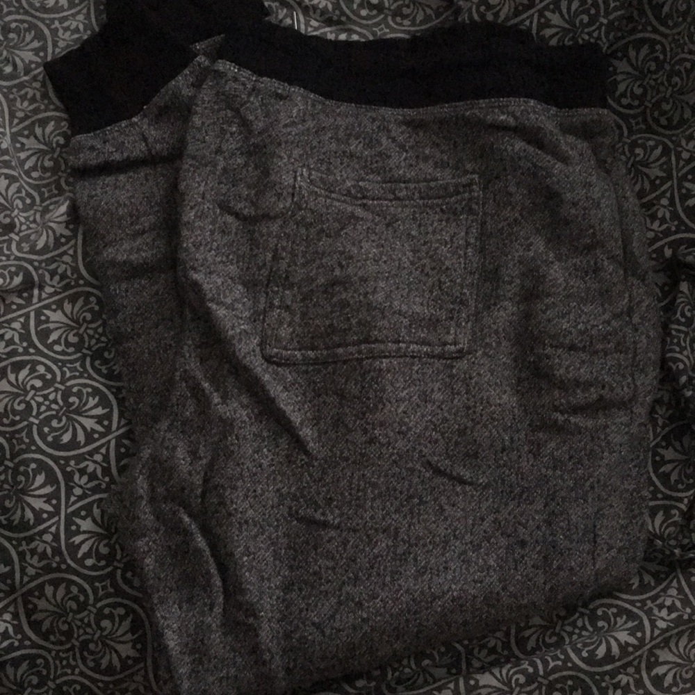 Gray joggers
